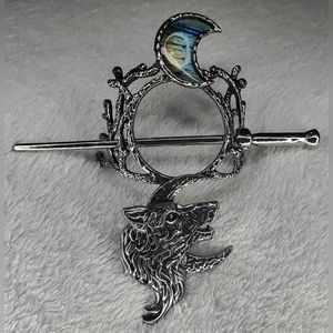 New Wolf moon hair pin🥰😍